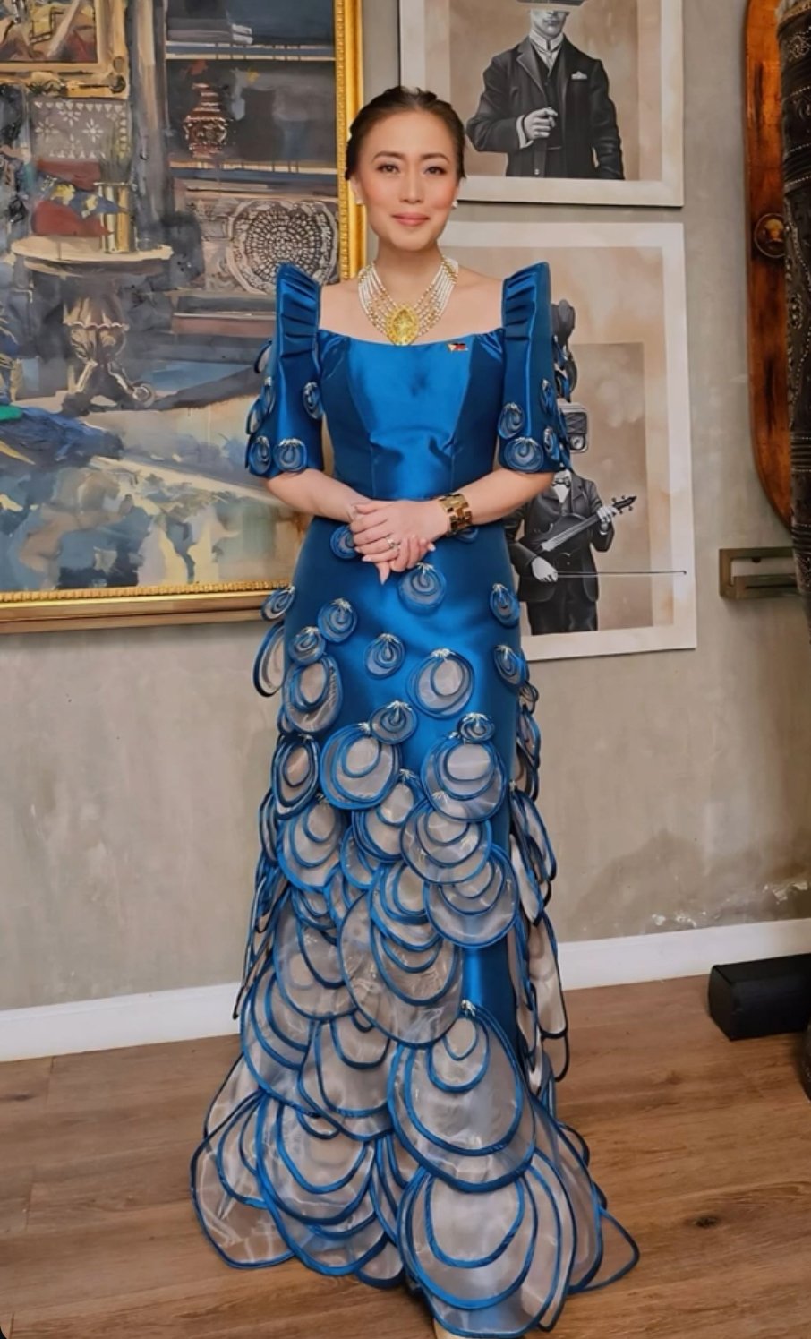 Marga Nograles in Puey Quiñones.
